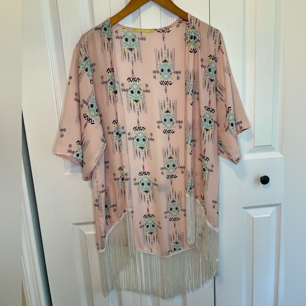 Gianni Bini Multicolor Graphic Top